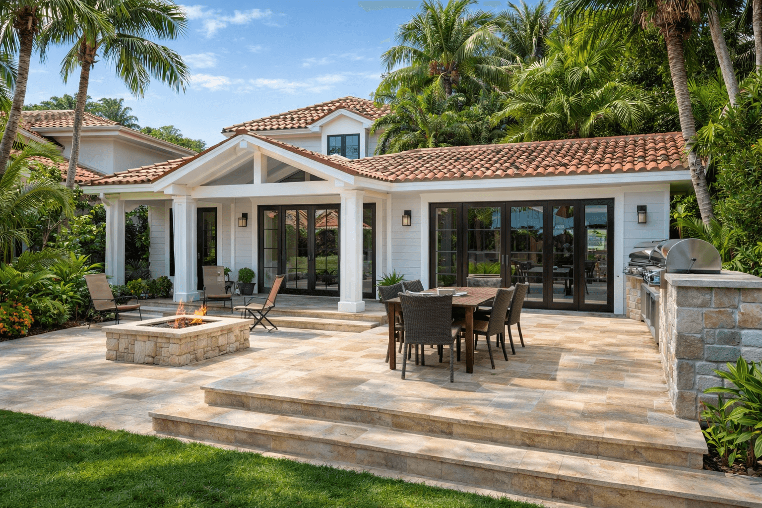 Exterior of home - patio