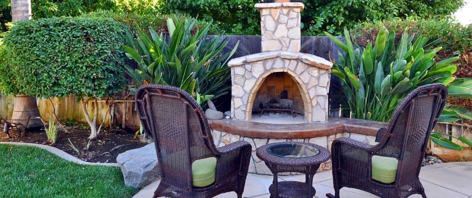 backyard-fire-pit-installed-for-client