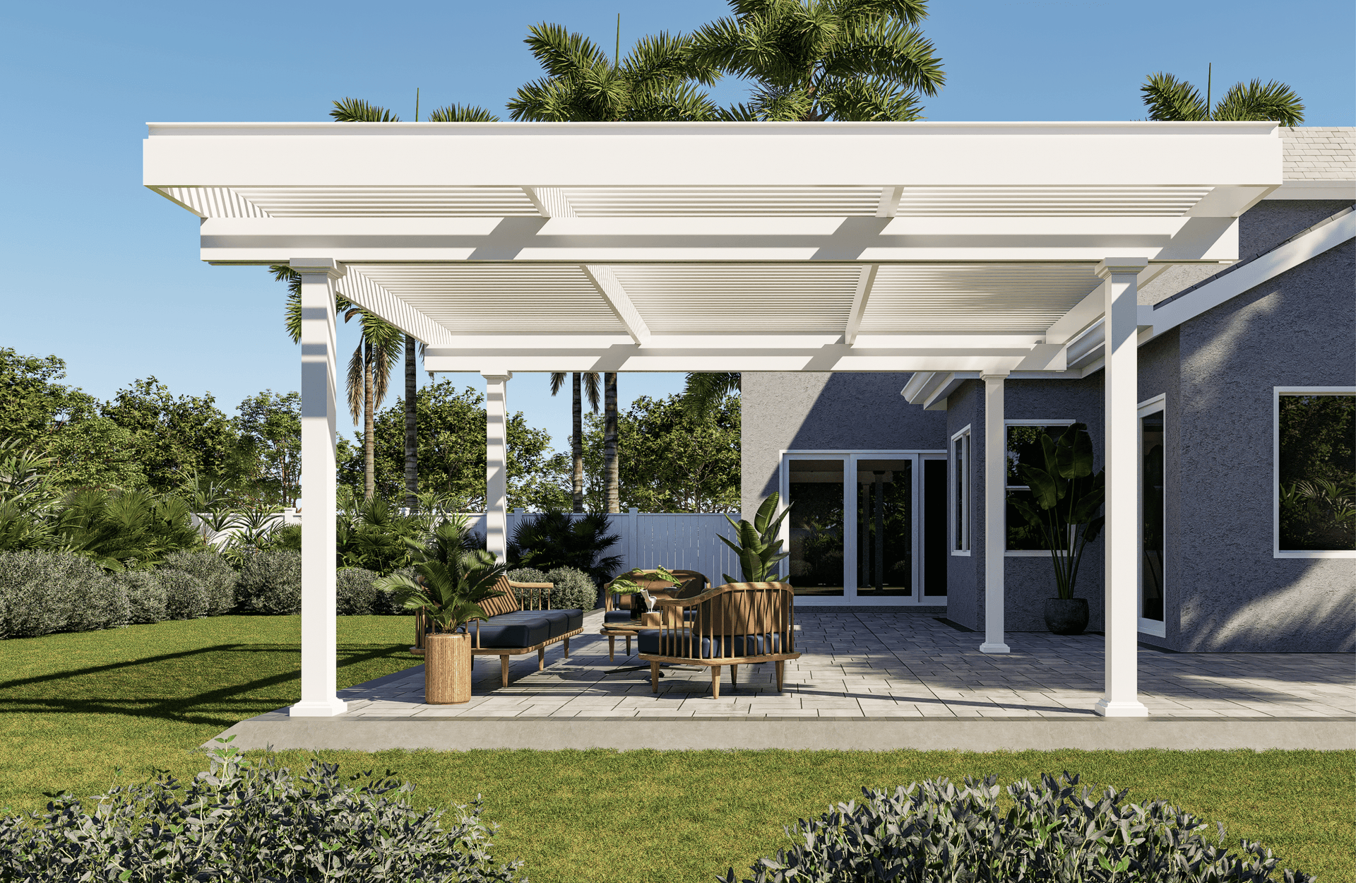 White Pergola